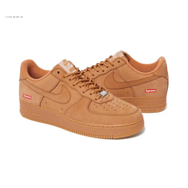 Supreme NIKE Air Force 1 Low Wheat 28cm