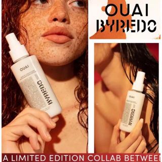 限定◆OUAIxBYREDO◆ウェxバイレード　コラボ洗い流さないトリートメント(オイル/美容液)