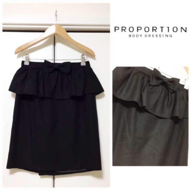 PROPORTION BODY DRESSING(プロポーションボディドレッシング)のみるくさん専用＊プロポーション＊スカート＊冬＊美品 レディースのスカート(ミニスカート)の商品写真