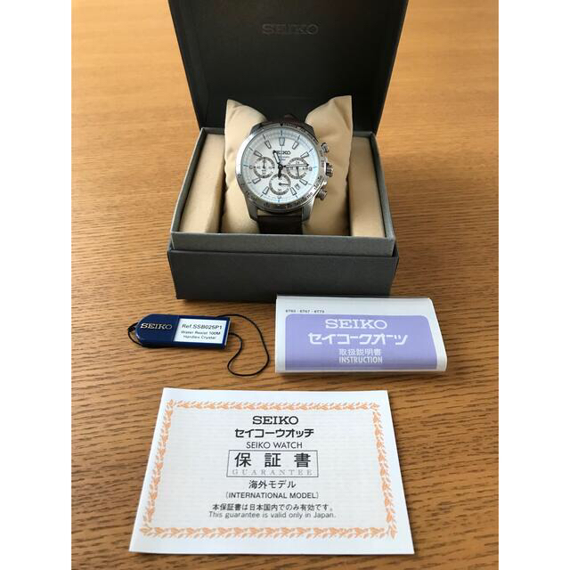 SEIKO(セイコー)の［ames様向け］SEIKO セイコー 腕時計　クロノグラフ メンズの時計(腕時計(アナログ))の商品写真