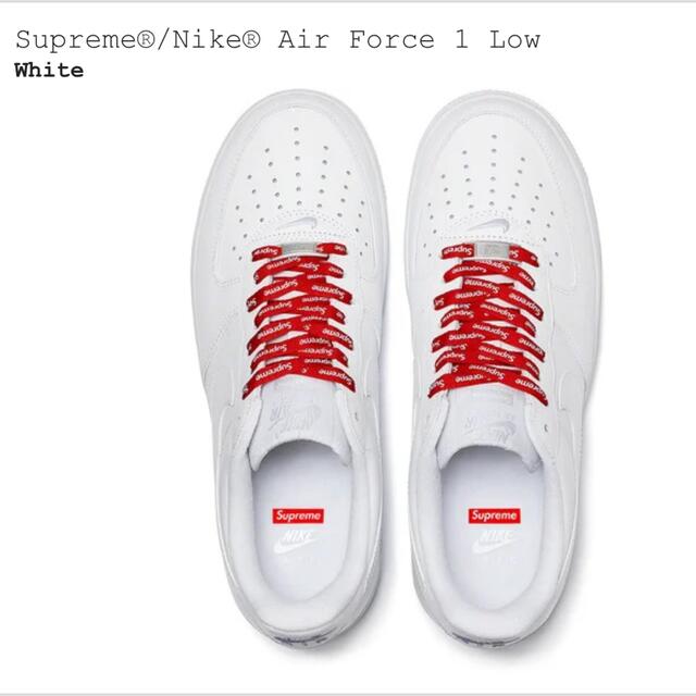 supreme Nike Air Force1 Low エアフォース1 28.0 2