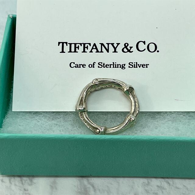 Tiffany & Co.(ティファニー)のTIFFANY&Co. ティファニー バンブーリング シルバー 5号 レディースのアクセサリー(リング(指輪))の商品写真