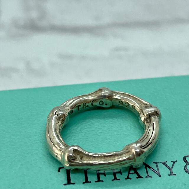 Tiffany & Co.(ティファニー)のTIFFANY&Co. ティファニー バンブーリング シルバー 5号 レディースのアクセサリー(リング(指輪))の商品写真