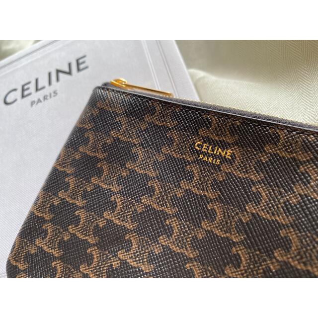 CELINE セリーヌ フック付きコイン ＆ カードポーチ コインケース 2