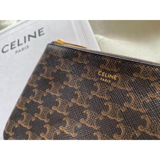 CELINE セリーヌ フック付きコイン&カードポーチs-152904