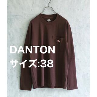 ダントン(DANTON)のワイン⭐︎DANTON POCKET T-SHIRTS LONG-SLEEVE(Tシャツ/カットソー(七分/長袖))