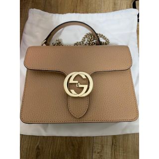 グッチ(Gucci)のGUCCI グッチ　インターロッキング　G チェーンショルダーバッグ(ショルダーバッグ)