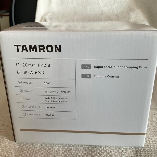 TAMRON - TAMRON 11-20　F2.8 DI III-A RXD　(B060SE)