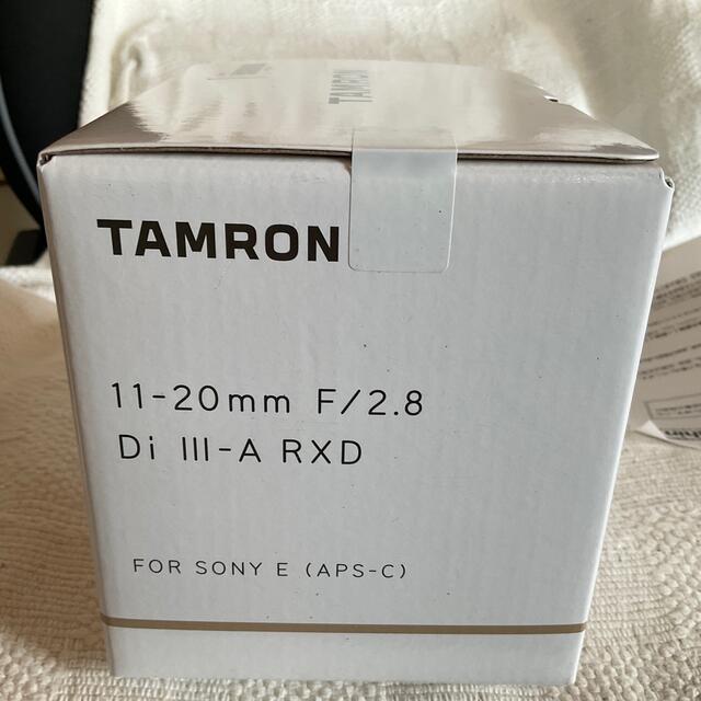 TAMRON(タムロン)のTAMRON 11-20　F2.8 DI III-A RXD　(B060SE) スマホ/家電/カメラのカメラ(その他)の商品写真