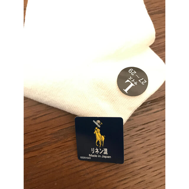 POLO RALPH LAUREN(ポロラルフローレン)の新品　ポロ　ラルフローレン靴下♡ メンズのレッグウェア(ソックス)の商品写真