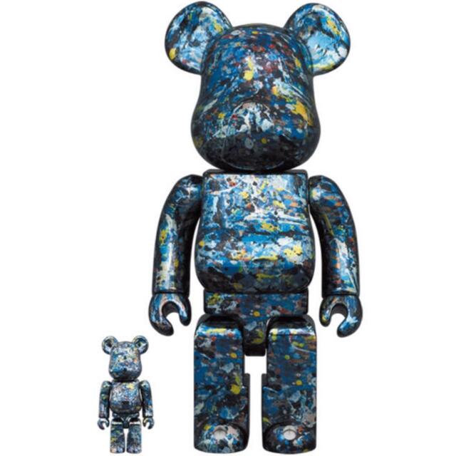 Jackson Pollock BE@RBRICK ベアブリック medicom