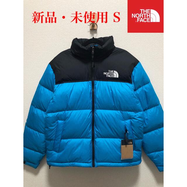 THE NORTH FACE(ザノースフェイス)の【新品】ザ ノースフェイス ヌプシ 1996 ダウン 700 青×黒 S メンズのジャケット/アウター(ダウンジャケット)の商品写真