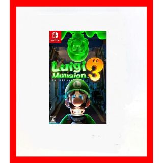 ニンテンドースイッチ(Nintendo Switch)のNINTENDO SWITCH   ルイージマンション３(家庭用ゲームソフト)
