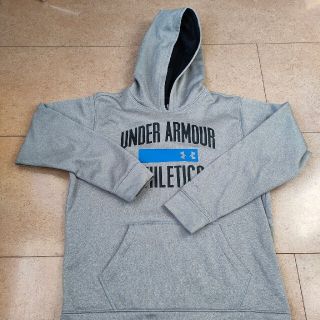 アンダーアーマー(UNDER ARMOUR)のUNDER ARMOUR パーカー　グレー　YXL 150-160cmくらい(その他)