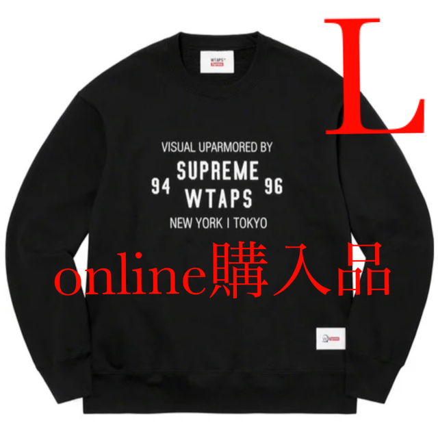 WTAPS【新品】Supreme/WTAPS Crewneck Large Black