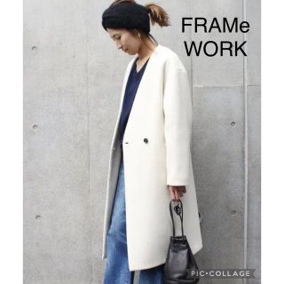 FRAMeWORK（ロングコート ・ ホワイト/白色系）のフリマアイテム一覧