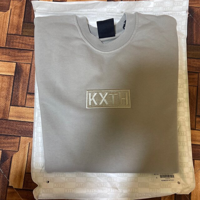 kith 10周年cyber Monday crewneck グレー Sサイズ