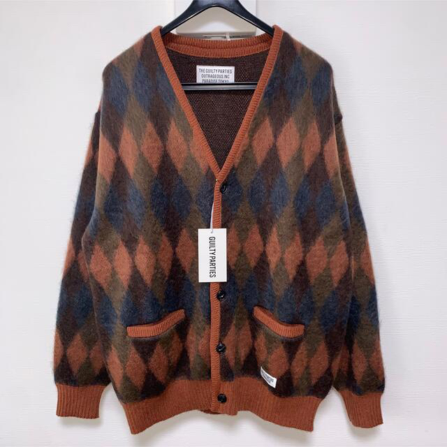 メンズ【WACKOMARIA】MOHAIR CARDIGAN／新品タグ付／送料込