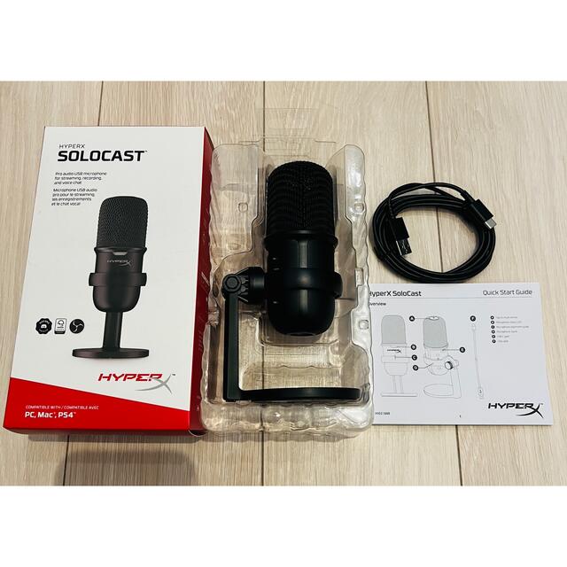 HyperX SoloCast コンデンサーマイク USB 保証残あり 美品の通販 by ...