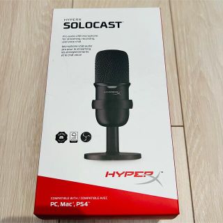 HyperX SoloCast コンデンサーマイク USB 保証残あり 美品(PC周辺機器)