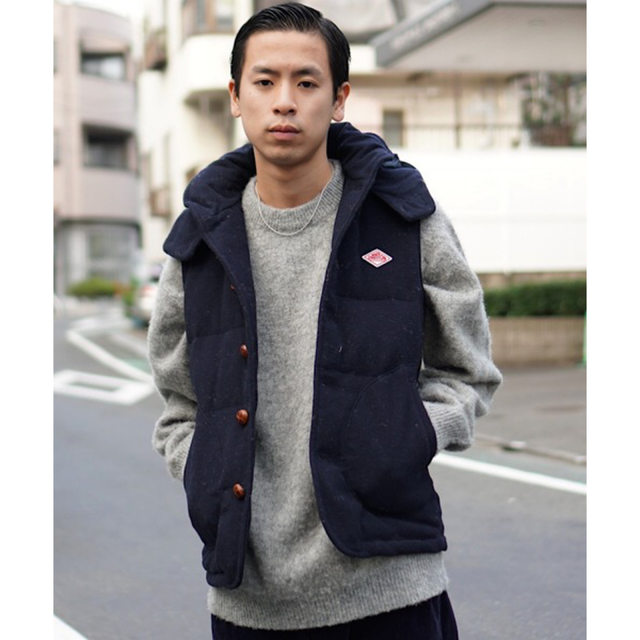DANTON - ダントンDANTONウールモッサダウンベスト ビームス別注の通販