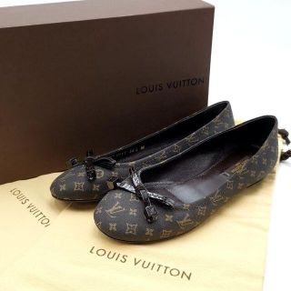 ルイヴィトン(LOUIS VUITTON)の超美品 ルイヴィトン パンプス モノグラムミニ 01-21090319(ハイヒール/パンプス)