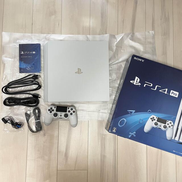 PS4 Pro ホワイト CUH-7100B B02 SSD500GB換装