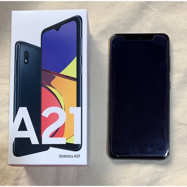 SAMSUNG GALAXY A21 64GB ブラック