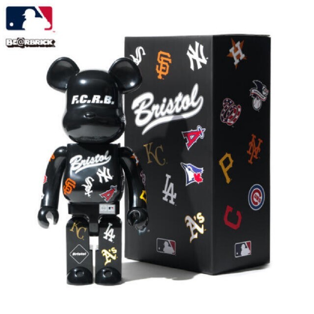 受注生産品】 F.C.R.B. □新品□ BE@RBRICK × (ALL 1000% MLB