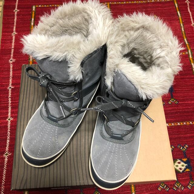 SOREL(ソレル)のソレル　ショートブーツ　25.0  グレー レディースの靴/シューズ(ブーツ)の商品写真