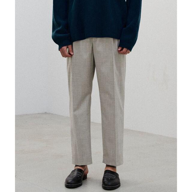 LIDNM SLUB PINHEAD TROUSERS BLOUSON SET メンズのパンツ(スラックス)の商品写真