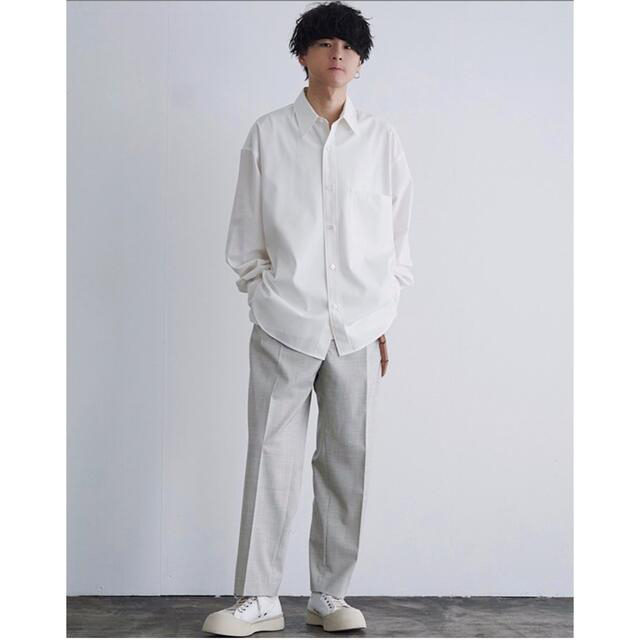 LIDNM SLUB PINHEAD TROUSERS BLOUSON SET メンズのパンツ(スラックス)の商品写真