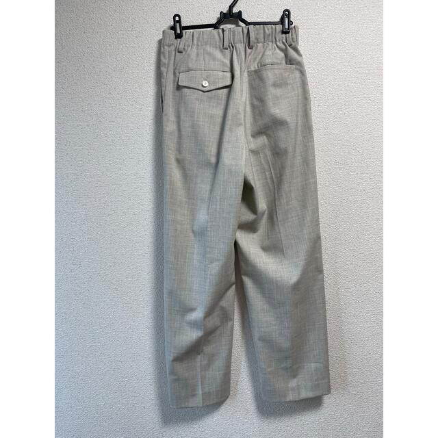 LIDNM SLUB PINHEAD TROUSERS BLOUSON SET メンズのパンツ(スラックス)の商品写真