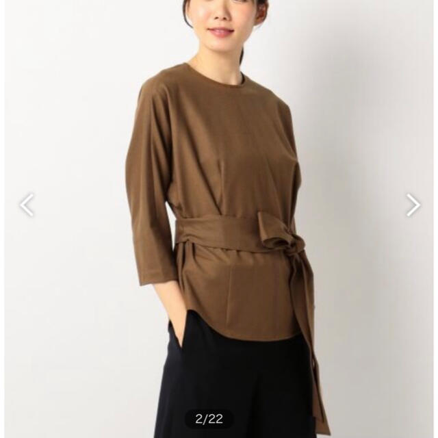 ICB(アイシービー)のICB Wool Flannel プルオーバーシャツ ブラウン レディースのトップス(カットソー(長袖/七分))の商品写真