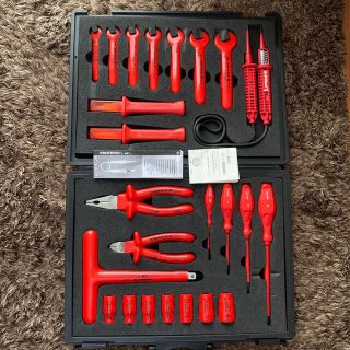 KNIPEX 絶縁工具set 1000V 絶縁 分電盤 配電盤 クニペックス(メンテナンス用品)