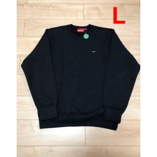 シュプリーム(Supreme)のSupreme - Small Box Crewneck L 黒(スウェット)