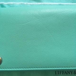 Tiffany & Co. - 1度のみ使用!ティファニー 財布 トラベルウォレット