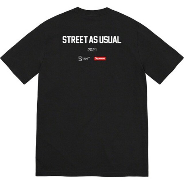 Supreme(シュプリーム)のSupreme®/WTAPS® Sic'em! Tee Lsize メンズのトップス(Tシャツ/カットソー(半袖/袖なし))の商品写真