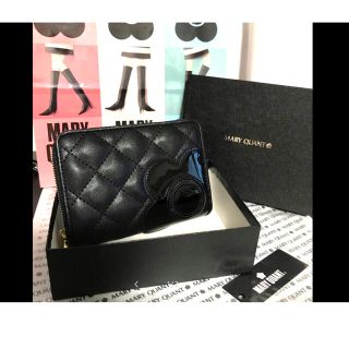 MARY QUANT マリークワント マリクワ 財布 二つ折り財布 L
