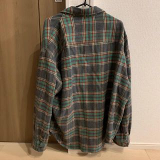 常田大希着用 hyakki flannel チェックシャツ green | www