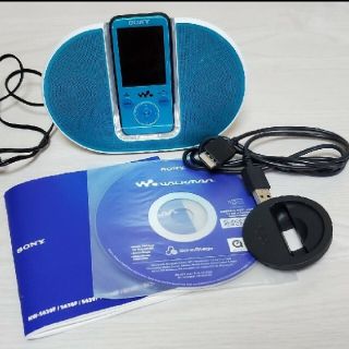 ソニー(SONY)のSONY　WALKMANNW-S630FKスピーカー付き(その他)