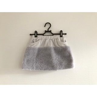 ベベ(BeBe)のふわふわファースカート 120cm BeBe 女の子冬物(スカート)