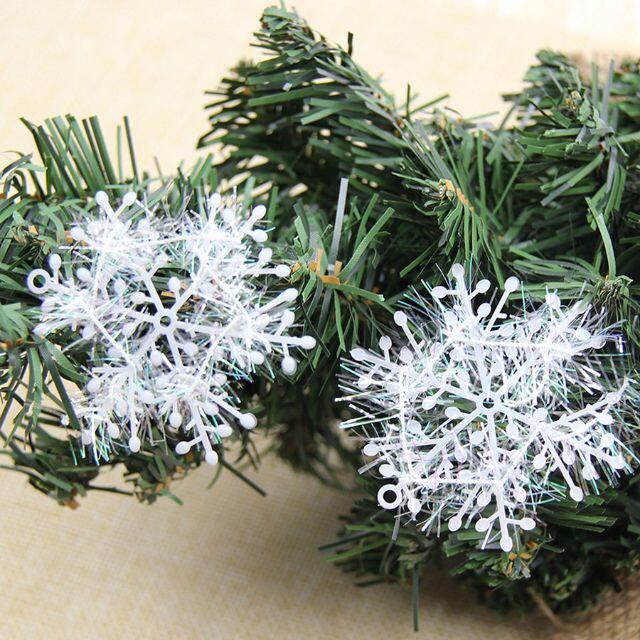 クリスマス 雪の華 雪の結晶 ツリー 飾り 装飾 オーナメント 9個セット インテリア/住まい/日用品のインテリア小物(その他)の商品写真