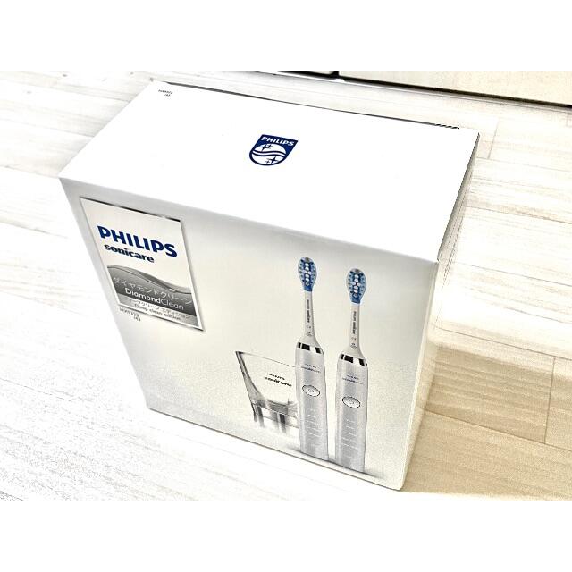 新品未開封】フィリップス 電動歯ブラシ 2本パック HX9322/43 【代引き不可】 フィリップス 電動歯ブラシ ダイヤモンドクリーン ディープクリーンエディション ホワイト 2本パック HX9322 43