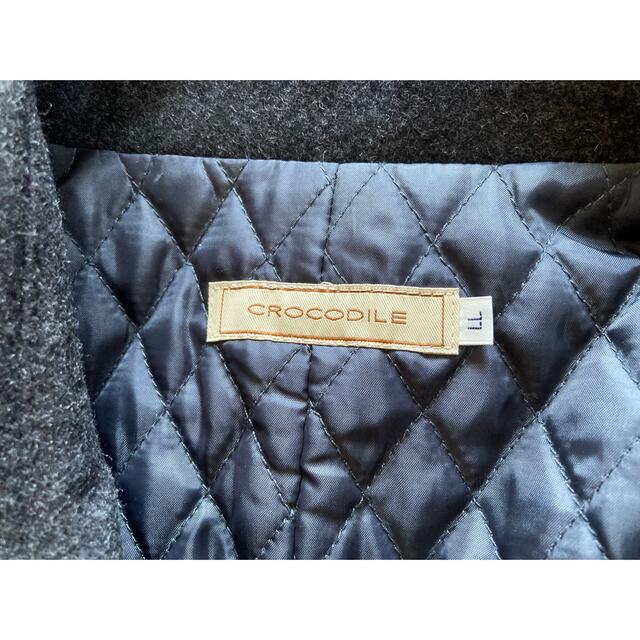 美品 CROCODILE ハーフコート