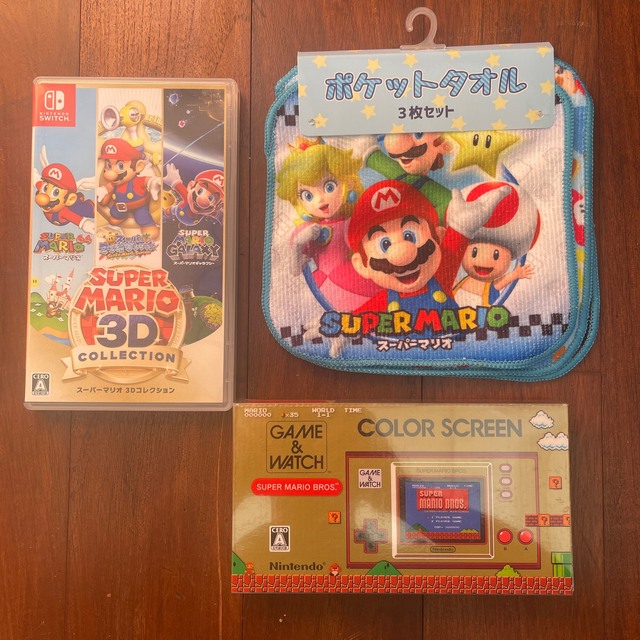 マリオ　Switchソフト　3枚セット