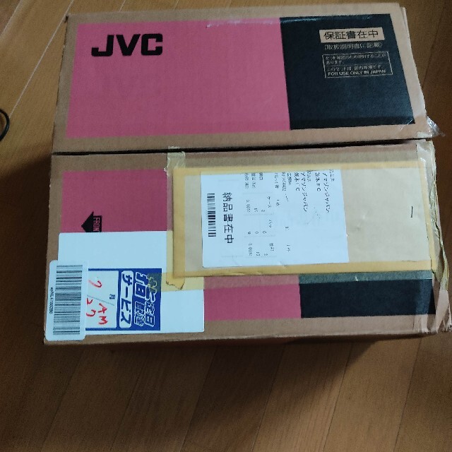 ＪＶＣ　ＳＸ―ＷＤ9ＶＮＴ　元箱付　美品 スマホ/家電/カメラのオーディオ機器(スピーカー)の商品写真