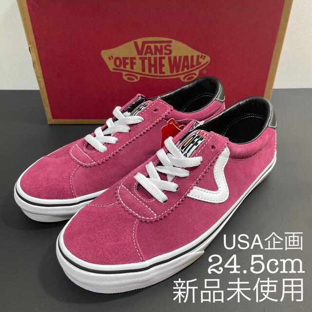 VANS(ヴァンズ)の新品 VANS SPORT BEET RED 24.5cm レディースの靴/シューズ(スニーカー)の商品写真