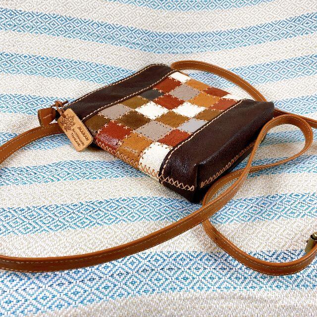 ★大幅値引き実施中‼★本革☆ショルダーバッグ☆ハンドメイド☆こげ茶 3