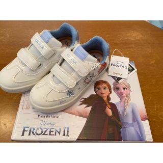 ディズニー(Disney)のGEOX アナと雪の女王　靴18cm ＊値下げ¥8500→¥7100(スニーカー)